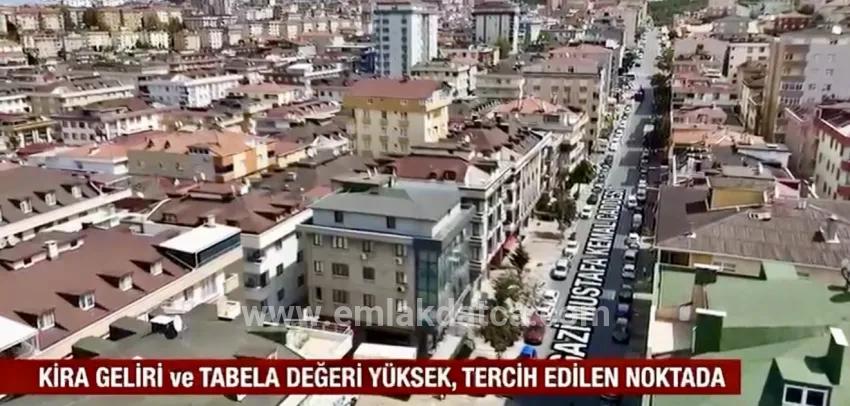 In İstanbul Maltepe zu verkaufen, hohe Mieteinnahmen, wertvolles Gebäude