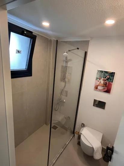 Marmaris Çıldır, 30 m zum Meer, neu, luxuriös, mit Garten, möbliert, zu vermieten, 2+1