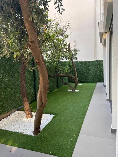 Marmaris Çıldır, 30 m zum Meer, neu, luxuriös, mit Garten, möbliert, zu vermieten, 2+1
