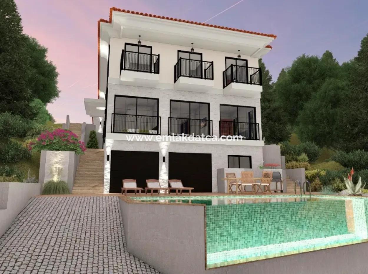 Boutique-Hotel Zum Verkauf Mit 20 Zimmern Infinity-Pool Mit Waldblick In Atakoy, 7 Km Von Akyaka, Mugla