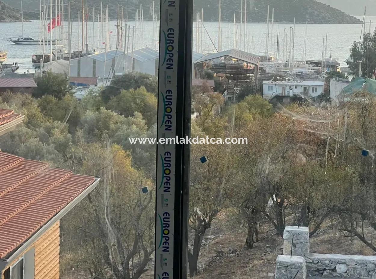 Villa Zum Verkauf In Marmaris Bozburun Nachbarschaft Mit Meerblick, Freistehendem Garten, Parkplatz
