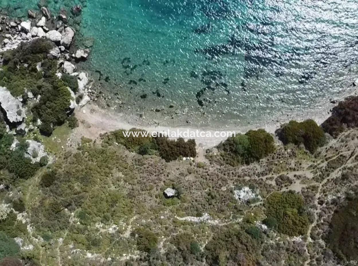 Grundstück Mit Meerblick Zum Verkauf Im Dorf Söğüt Im Bezirk Marmaris, Geeignet Für Investitionen 50 Meter Vom Meer Entfernt