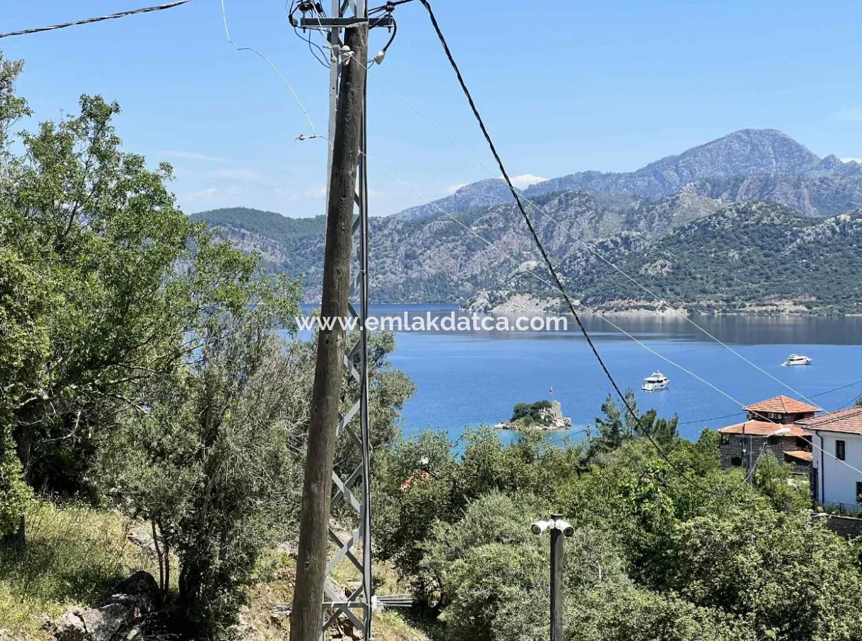 3 Zimmer 1 Wohnzimmer 140M2 2 Villen Zum Verkauf Mit Pool Mit Herrlichem Meerblick Im Viertel Selimiye Im Bezirk Marmaris