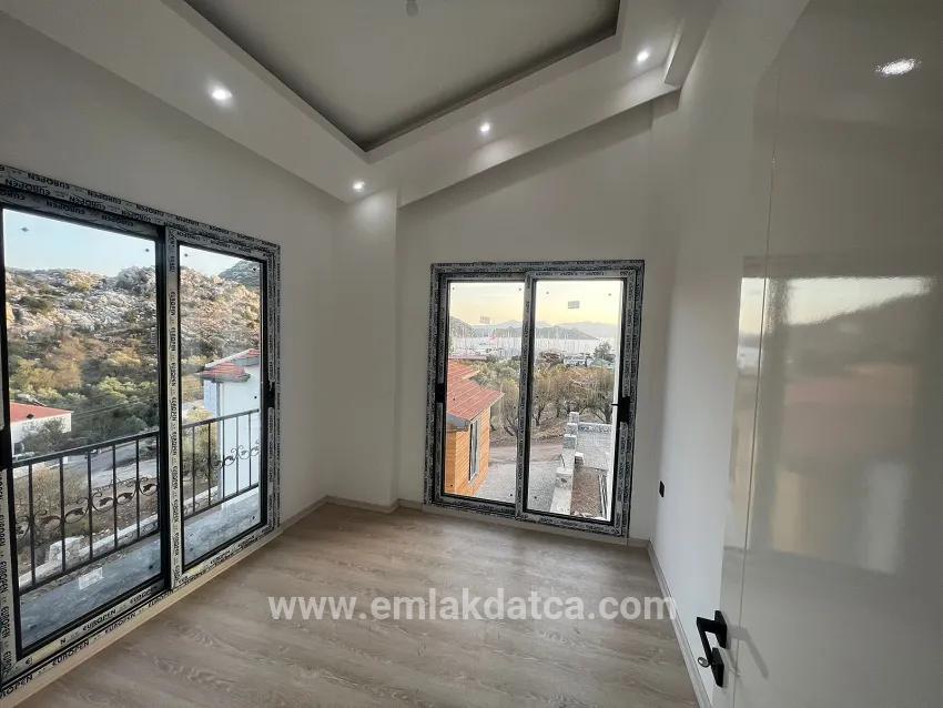 In the Marmaris Bozburun neighbourhood, a magnificent sea view 4+1 zero 170 m2 for sale villa