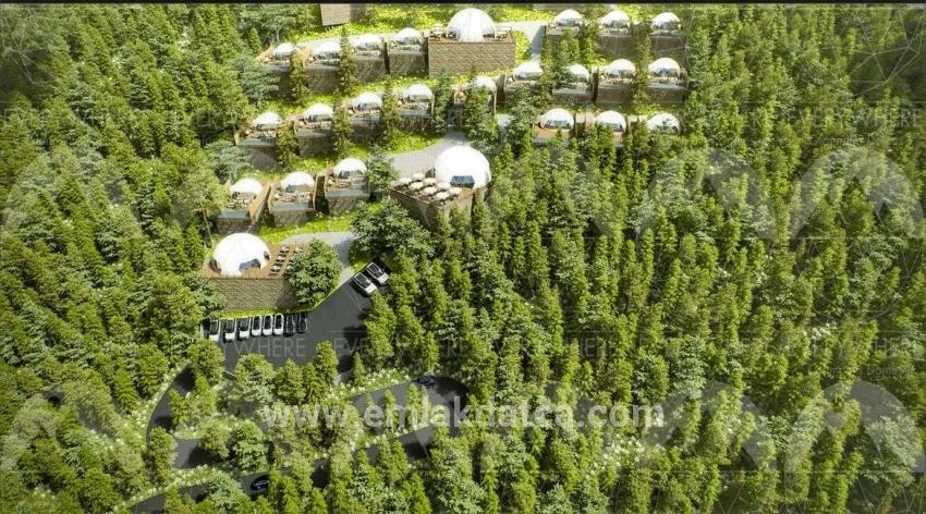 In Marmaris Çetibelinde within the forest 13,500 m2 Private usage area