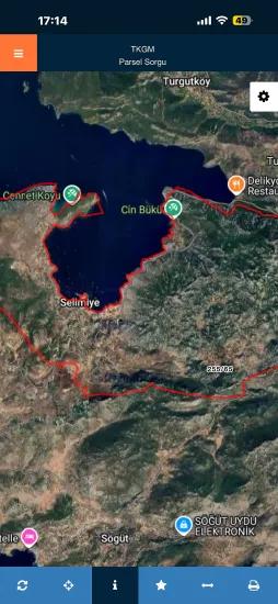 Marmaris Selimiye village has an Investment suitable 773 m2 for sale land