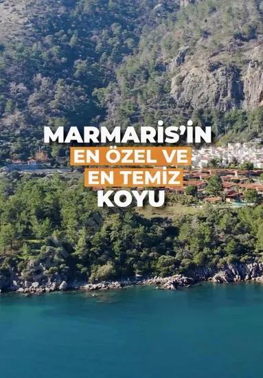 Marmaris Turunç cove with sea zero 4700 m2 controlled usage area