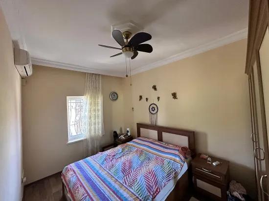 In Hisarönü, 2+1 Furnished Rental Flat – 100 m to the Coast