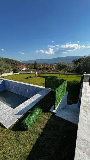 Muğla Ula Kızılyaka In Unobstructed View, Private Pool Detached For Sale Villa