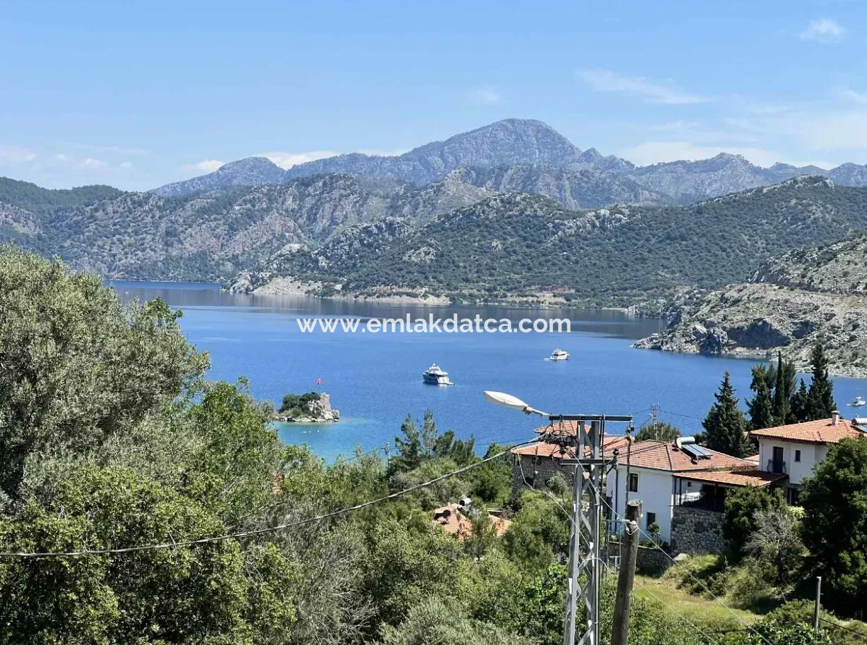 3 Rooms 1 Living Room 140M2 2 Villas For Sale With Swimming Pool With Magnificent Sea View In Selimiye Neighborhood Of Marmaris District