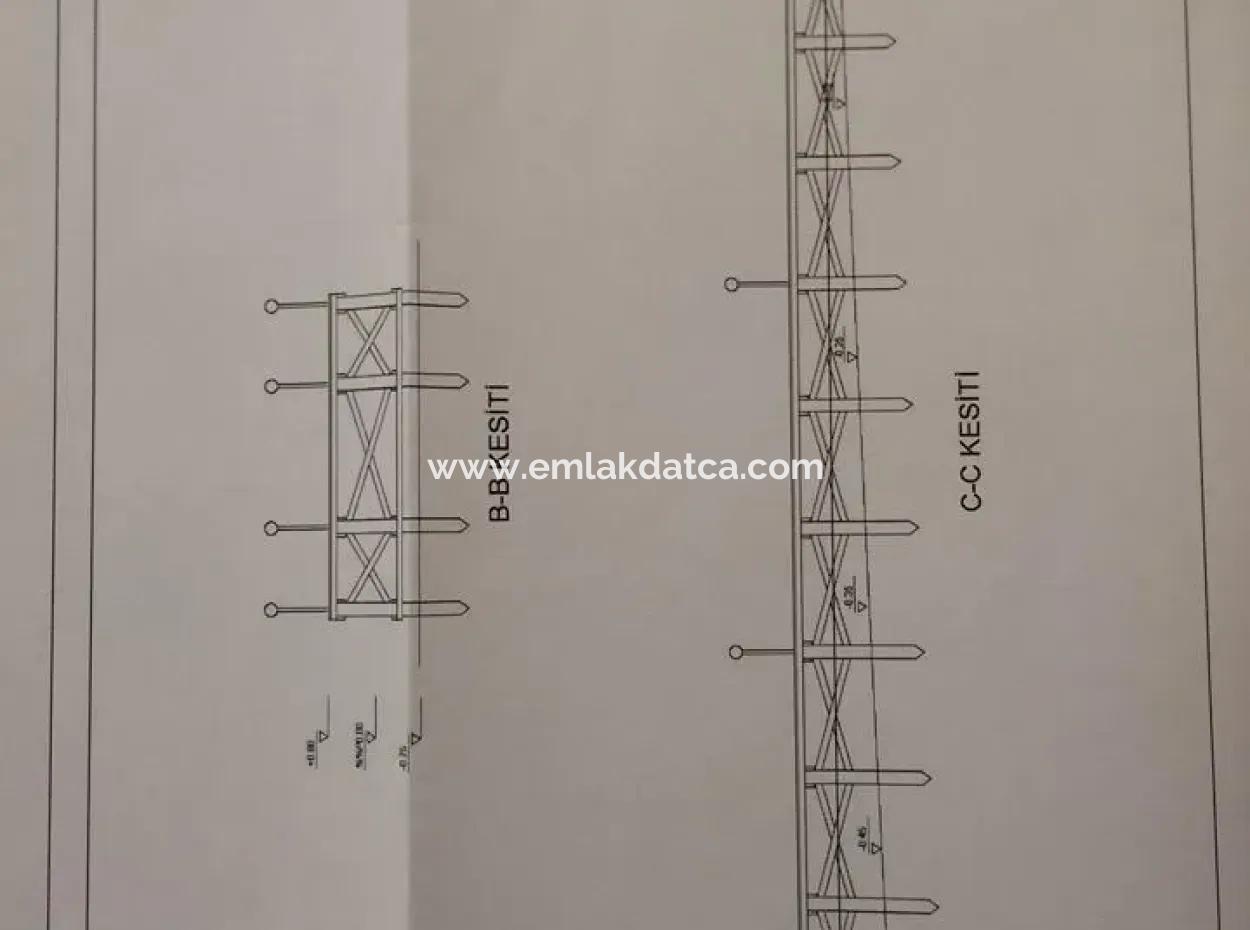 The Land For Sale From Marmaris Near The Sea Plot Hotels,Marina,Yacht Club Land 4000 M2