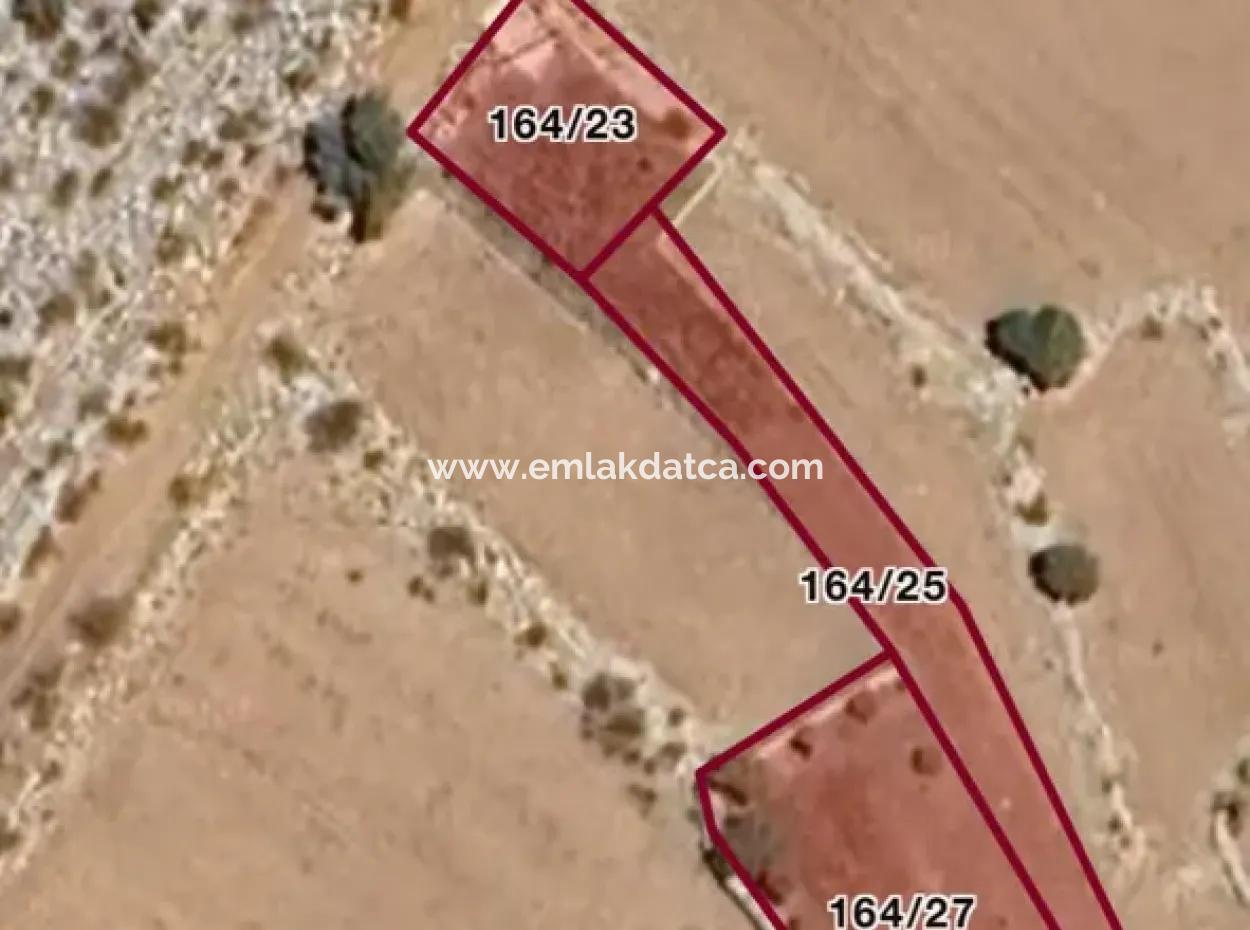 Marmaris Taşlıca Köyünde Yolu Mevcut 1500M2 3 Tapu Satılık Tarla