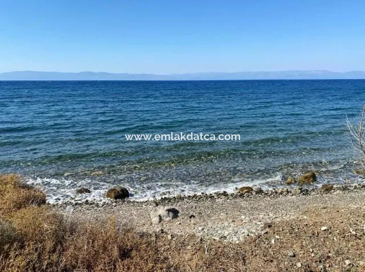 Datça İlçesi Alavara Mahallesinde Deniz Kenarı 4500M2 Satılık Yatırım İçin Uygun Arazi