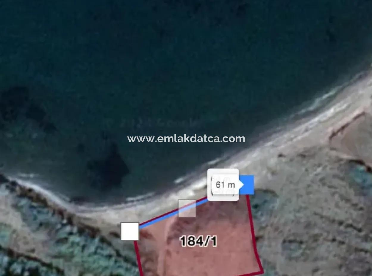 Datça İlçesi Alavara Mahallesinde Deniz Kenarı 4500M2 Satılık Yatırım İçin Uygun Arazi