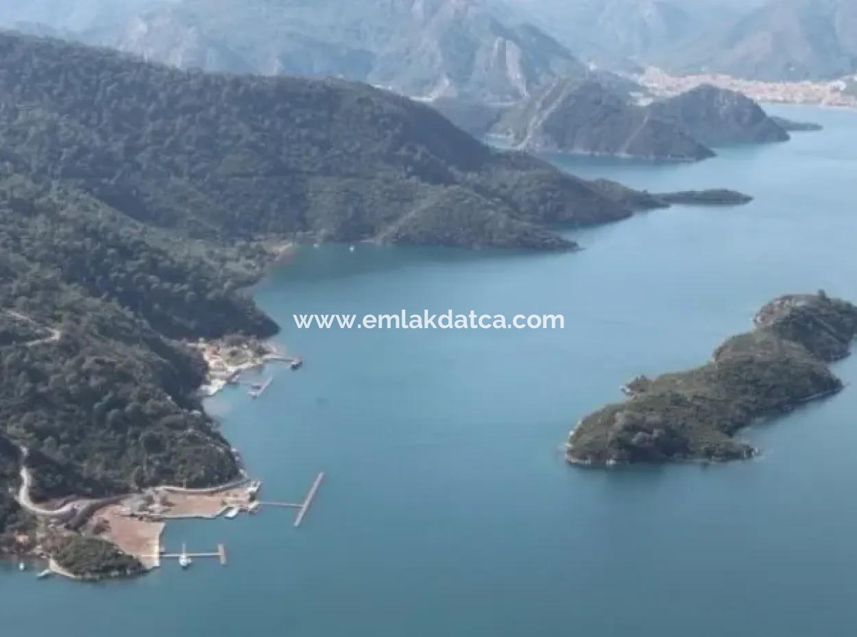 Marmaris,Te Denize Sıfır Satılık 740 M2 Arsa