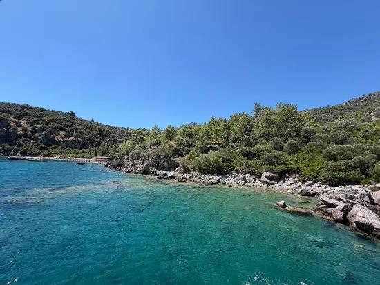 Marmaris Turunç Koyunda Denize Sıfır 4700 M2 Kontrollü Kullanım Alanı